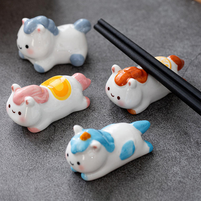 Chopstick Rest Ceramic - 1 Buah Tempat Sumpit Keramik Bentuk