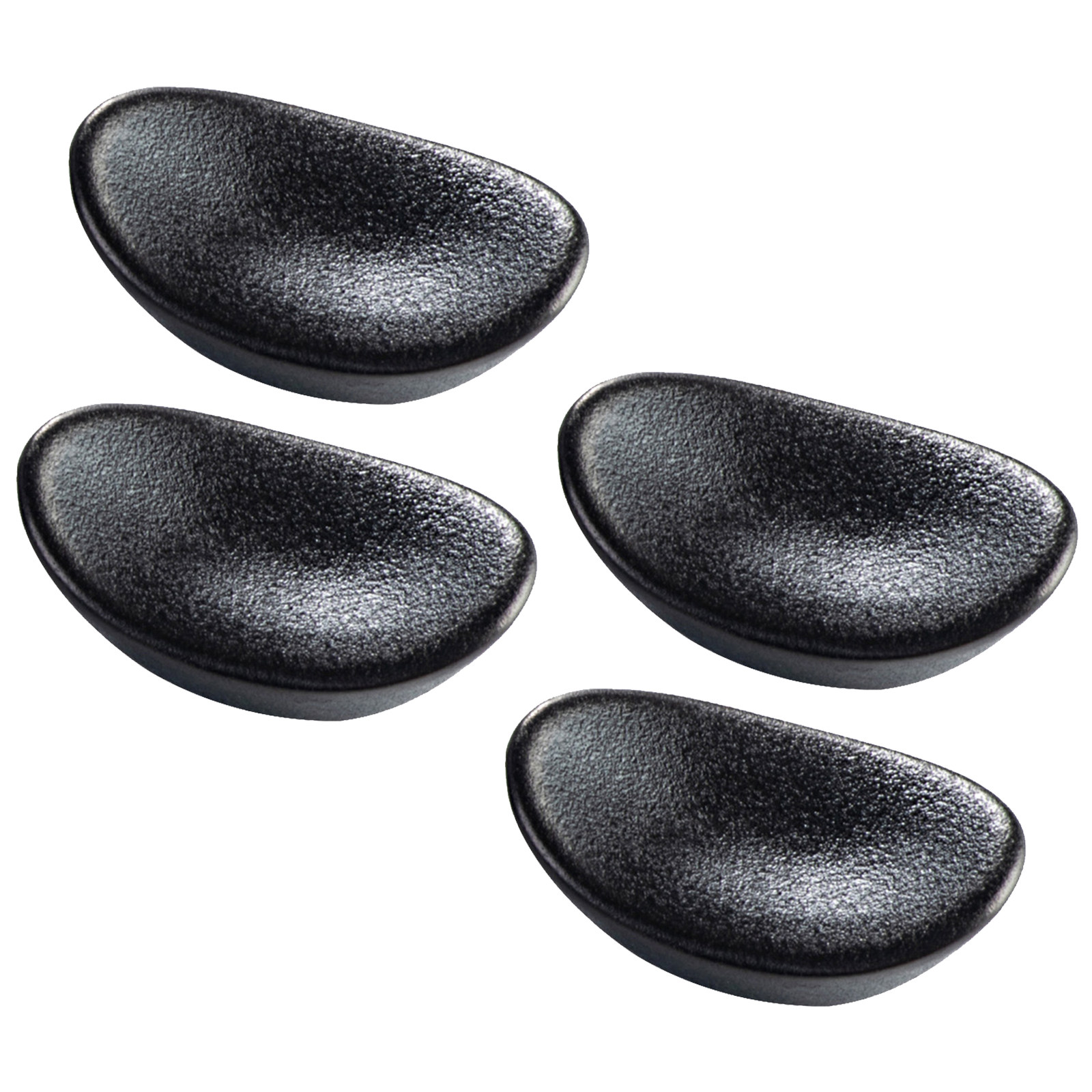 Chopstick Rest Ceramic - 4 Buah Penyangga Sumpit Sendok Garpu