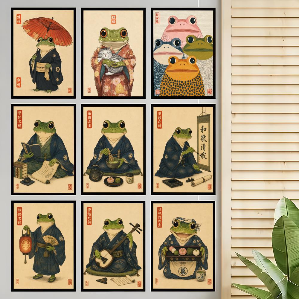 Japanese Lifestyle Culture - Poster Gaya Hidup Katak Budaya Jepang