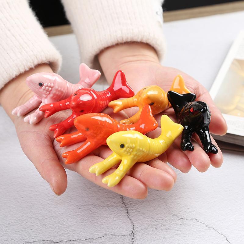 Tempat Sumpit Bentuk Lobster K - Chopstick Rest Ceramic ulasan dan harga