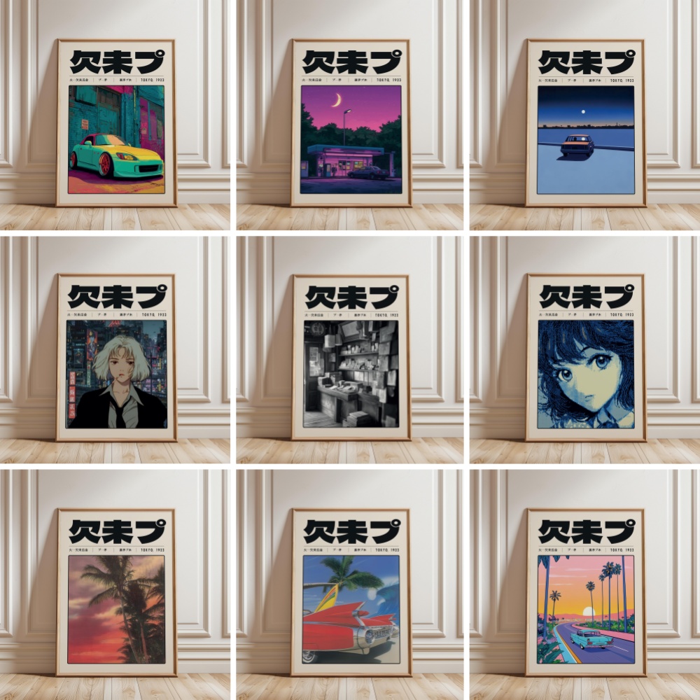 Poster Cetak Kanvas Budaya Ind - Japanese Lifestyle Culture ulasan dan harga
