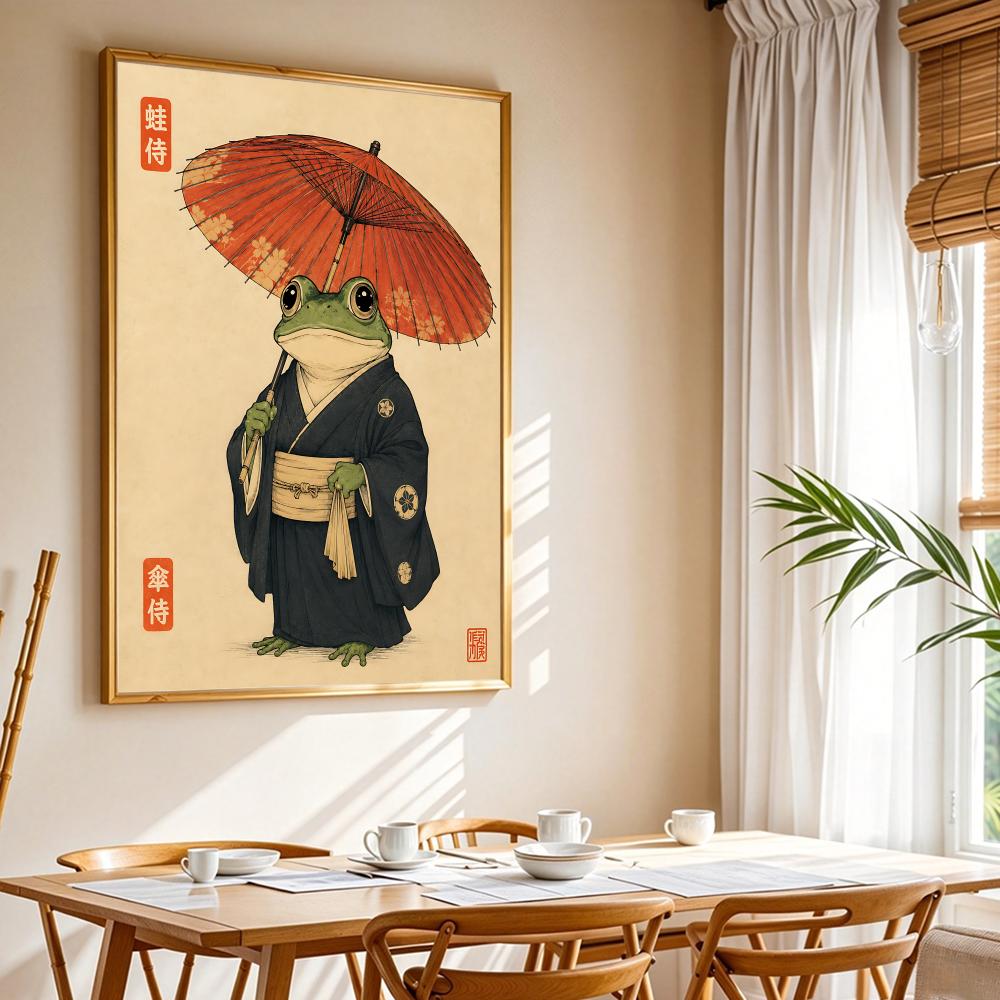 Poster Kanvas Kaligrafi Lukisa - Japanese Living Lifestyle ulasan dan harga